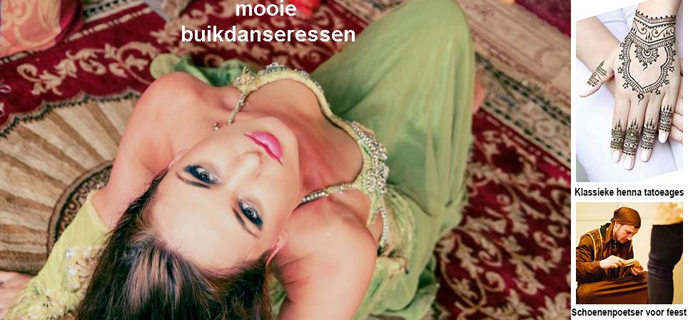 Arabisch feest buikdanseressen