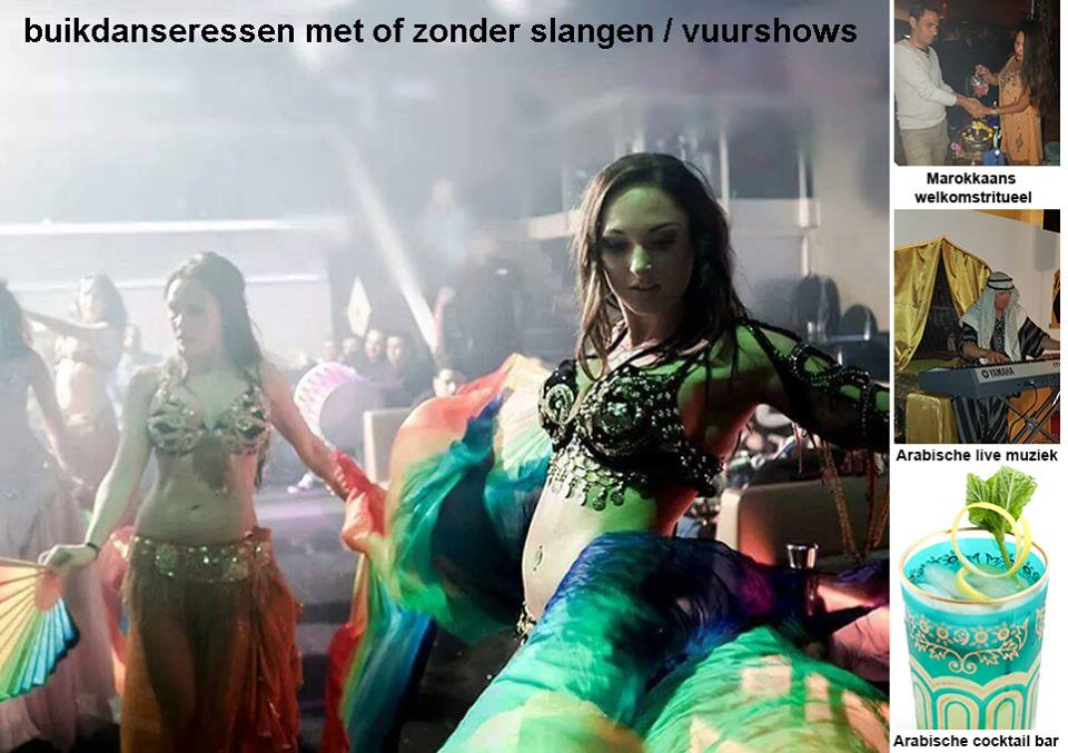 Buikdanseressen voor een Arabisch Feest